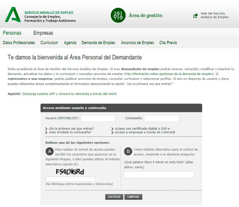  como renovar demanda de empleo andalucia  