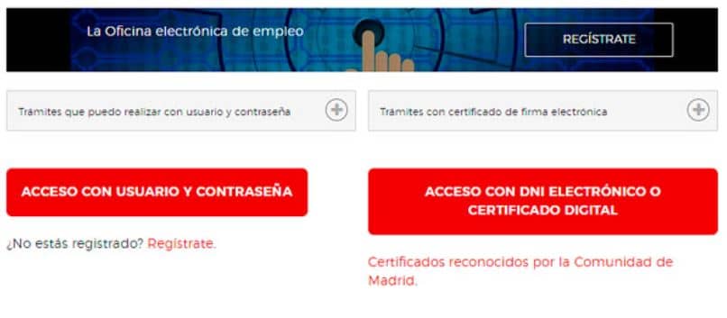   renovar paro  