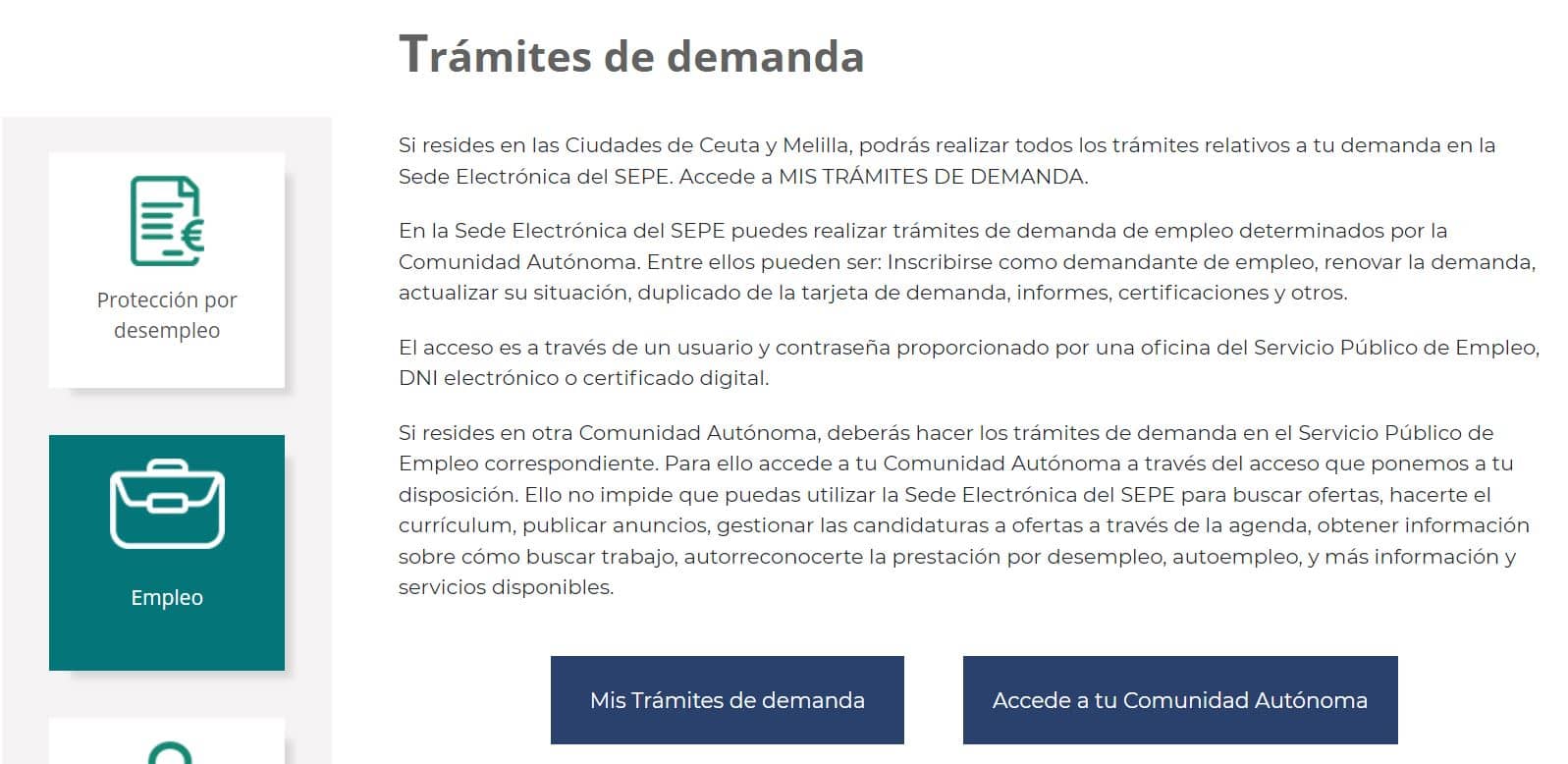  renovar la demanda de empleo en melilla 