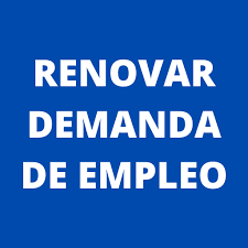 renovar demanda de empleo 